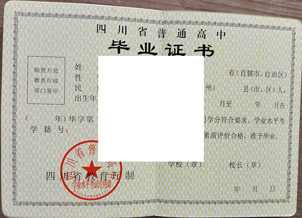 17届巴中市第二中学毕业证