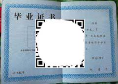河北省高中毕业证样本图片